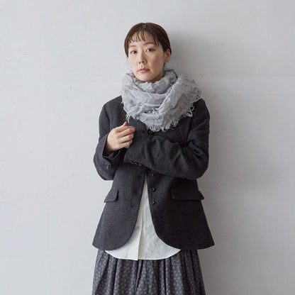 Botto Giuseppe カシミヤシルクストール 140×140