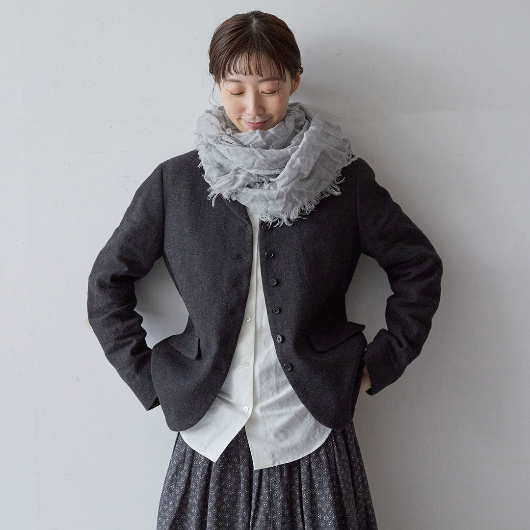 Botto Giuseppe カシミヤシルクストール 140×140