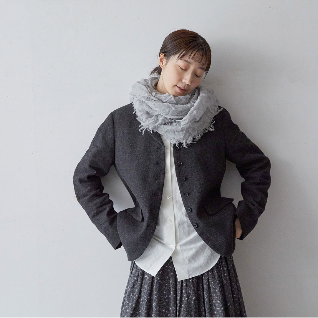 Botto Giuseppe カシミヤシルクストール 140×140