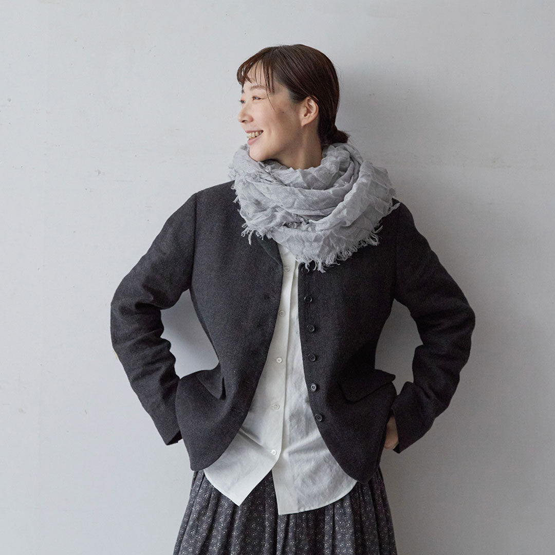 Botto Giuseppe カシミヤシルクストール 140×140