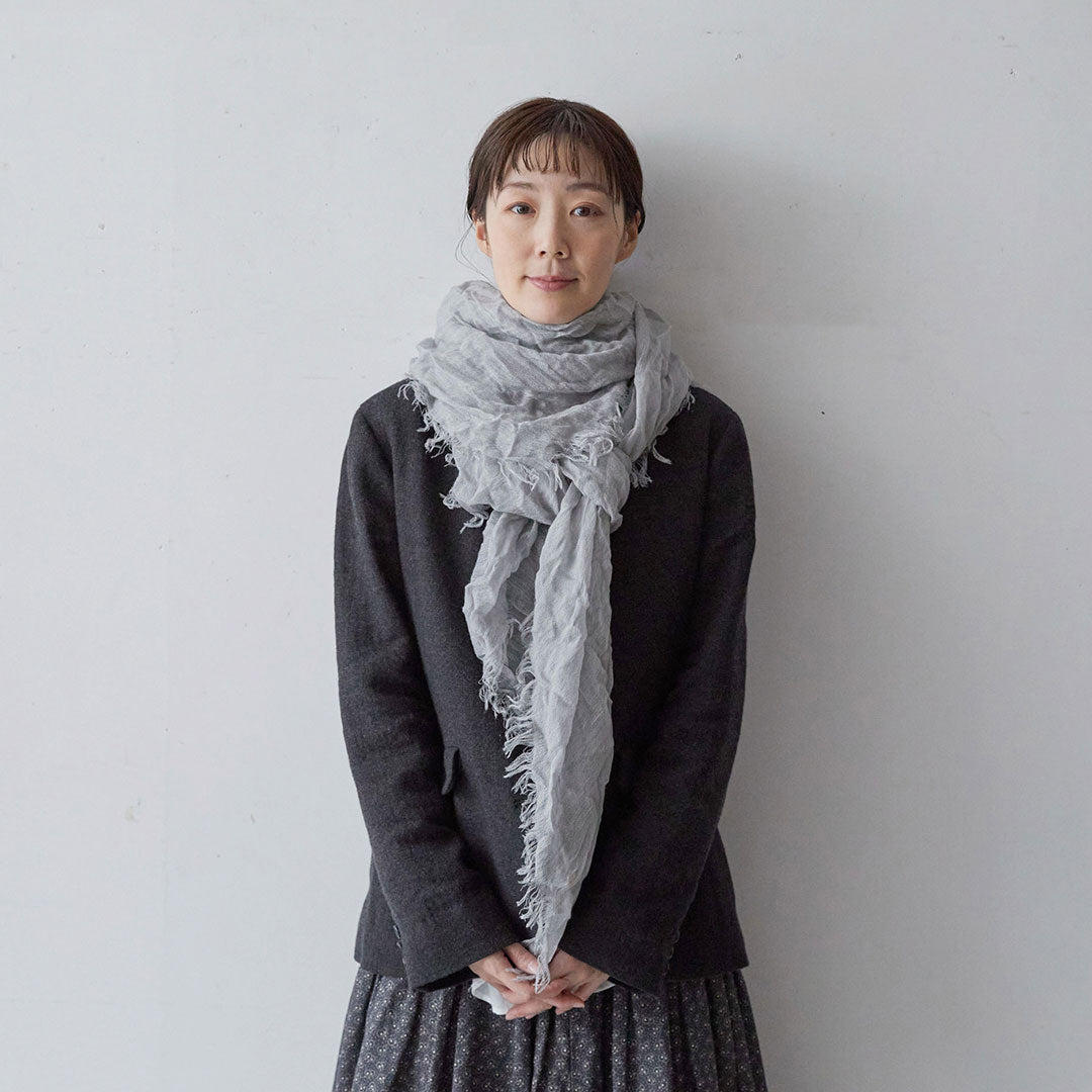 Botto Giuseppe カシミヤシルクストール 140×140