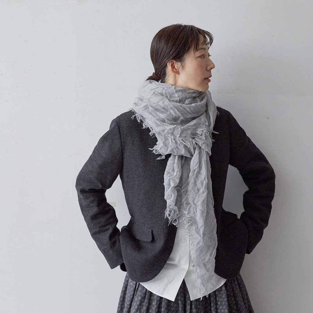 Botto Giuseppe カシミヤシルクストール 140×140