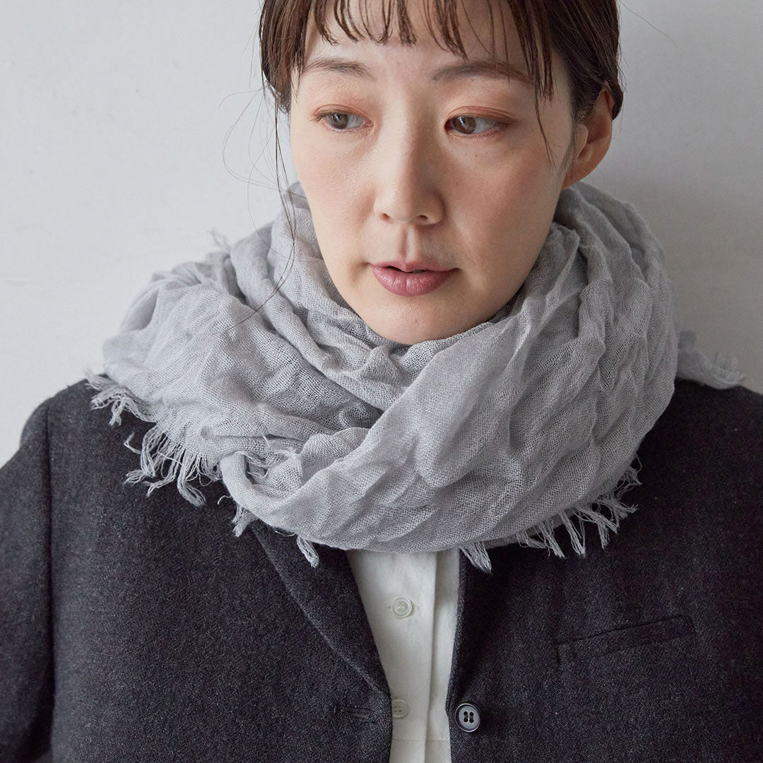 Botto Giuseppe カシミヤシルクストール 140×140