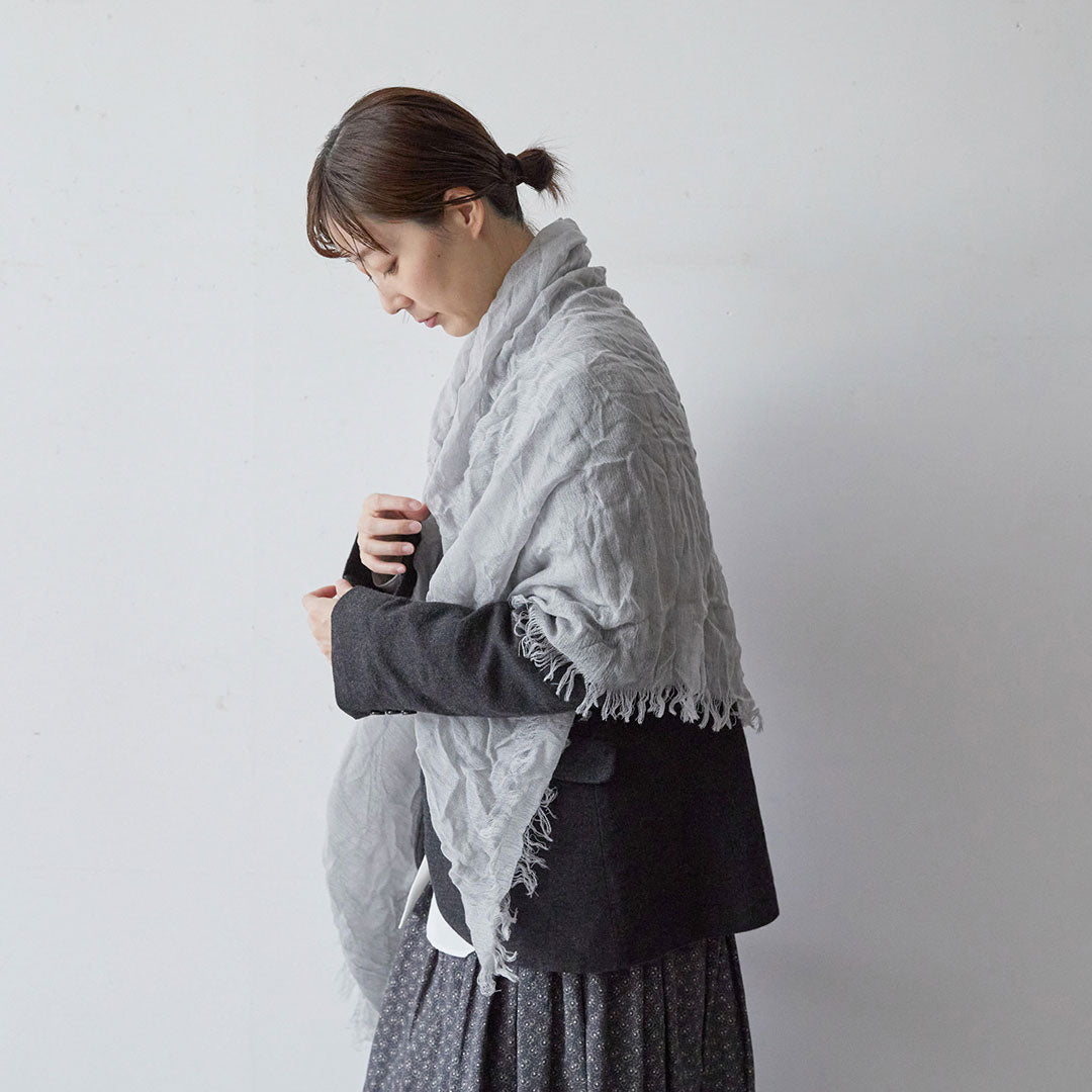 Botto Giuseppe カシミヤシルクストール 140×140