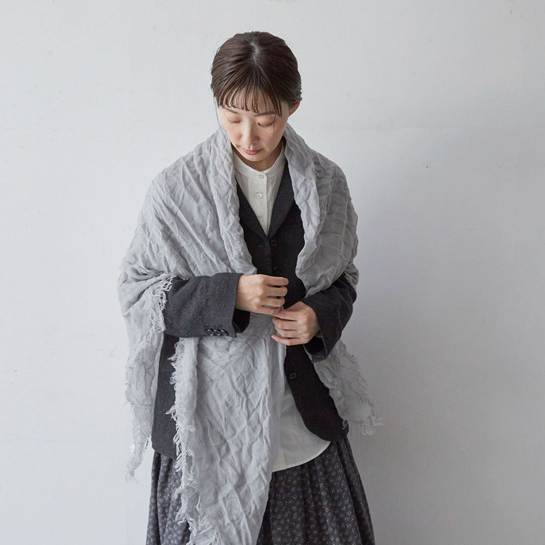 Botto Giuseppe カシミヤシルクストール 140×140