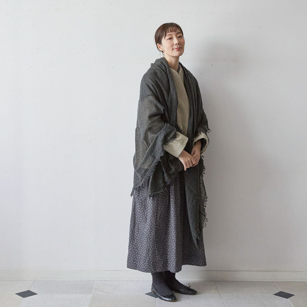 Botto Giuseppe カシミヤシルクストール 200×130