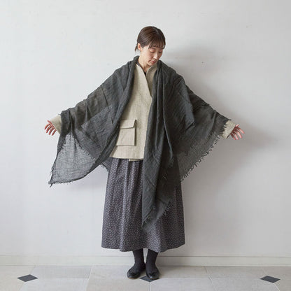 Botto Giuseppe カシミヤシルクストール 200×130