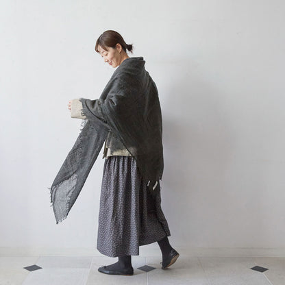 Botto Giuseppe カシミヤシルクストール 200×130