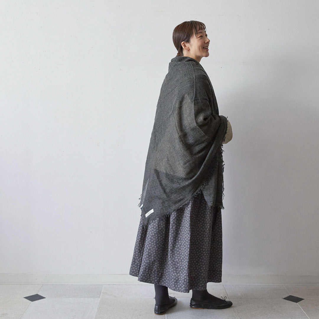 Botto Giuseppe カシミヤシルクストール 200×130