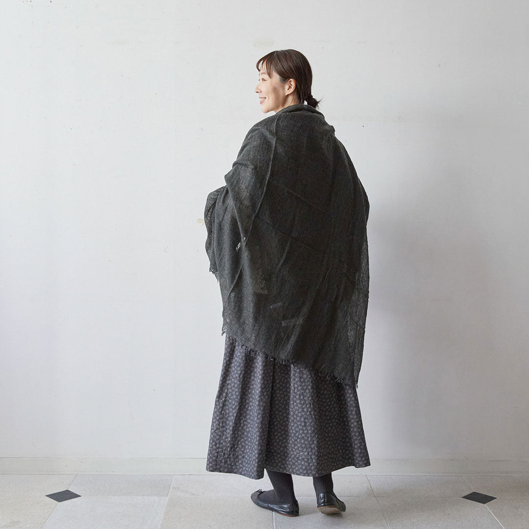 Botto Giuseppe カシミヤシルクストール 200×130