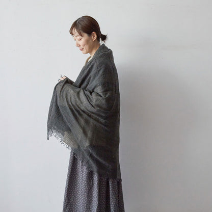 Botto Giuseppe カシミヤシルクストール 200×130