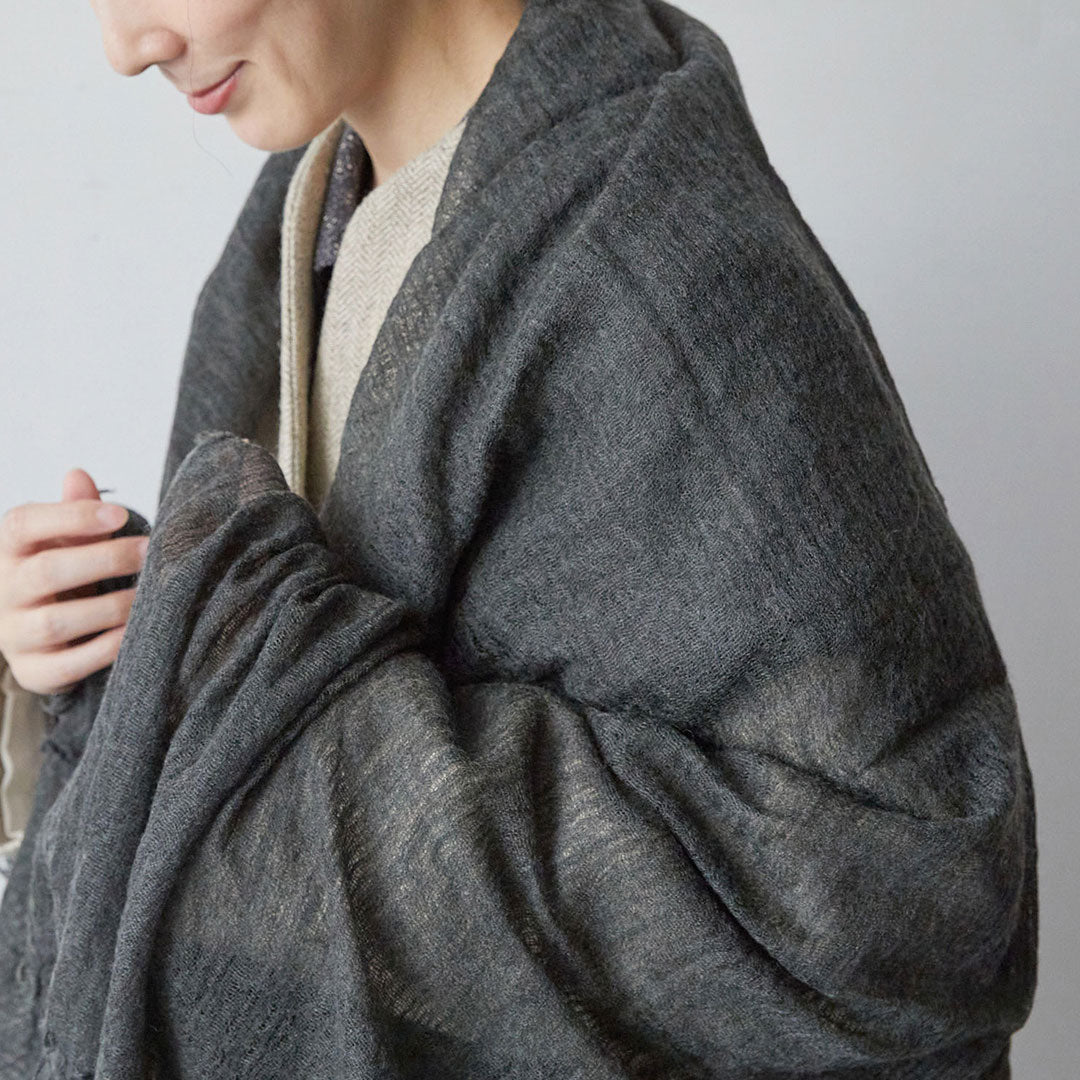 Botto Giuseppe カシミヤシルクストール 200×130