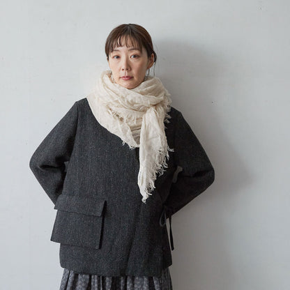 Botto Giuseppe カシミヤシルクストール 140×140