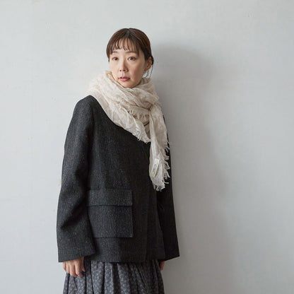 Botto Giuseppe カシミヤシルクストール 140×140