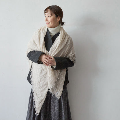 Botto Giuseppe カシミヤシルクストール 140×140