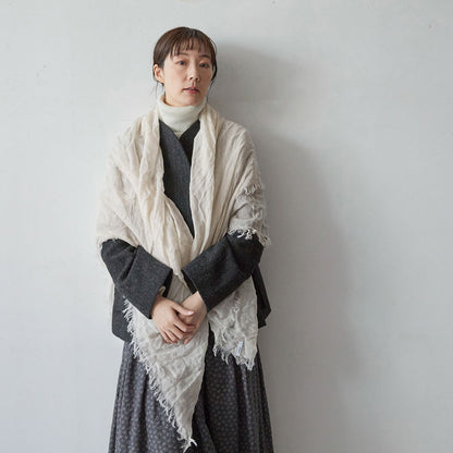 Botto Giuseppe カシミヤシルクストール 140×140