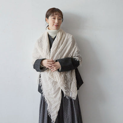 Botto Giuseppe カシミヤシルクストール 140×140