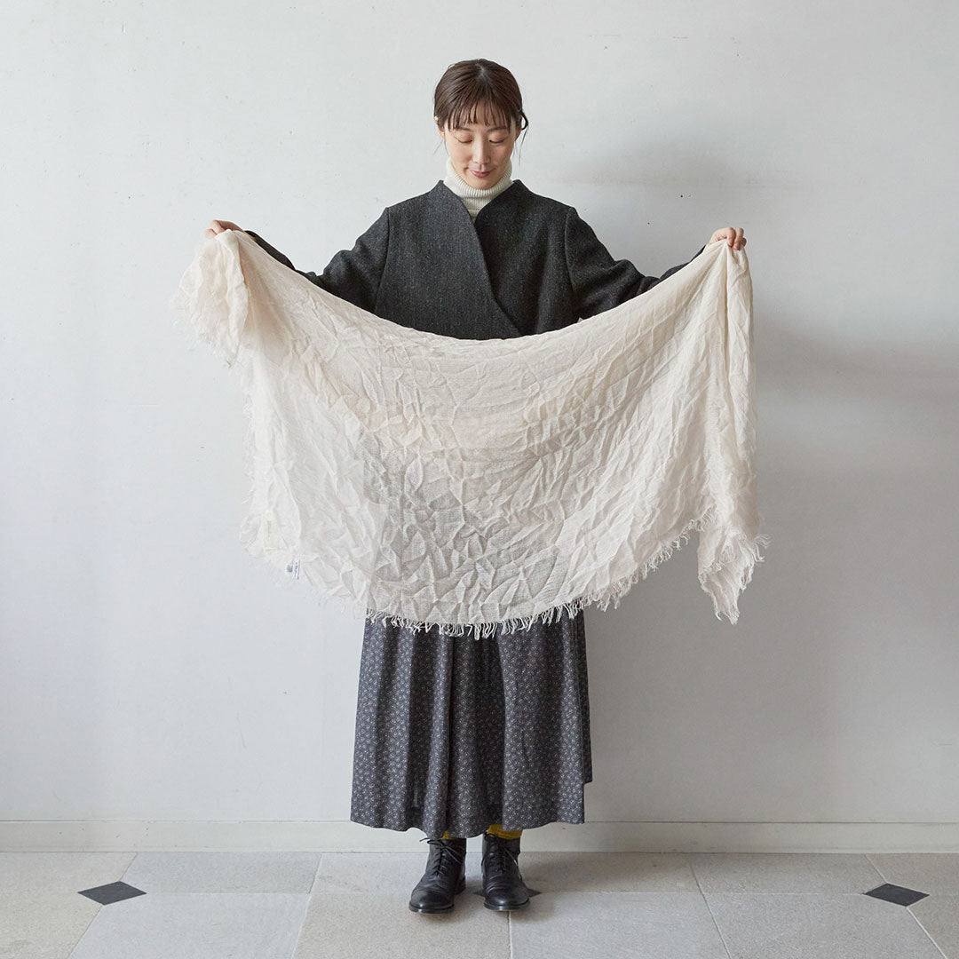 Botto Giuseppe カシミヤシルクストール 140×140