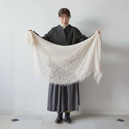 Botto Giuseppe カシミヤシルクストール 140×140