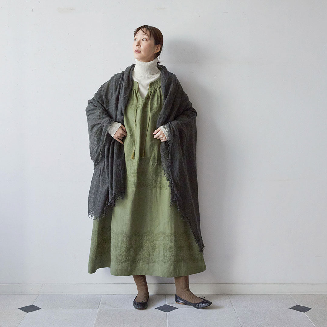 Botto Giuseppe カシミヤシルクストール 200×130