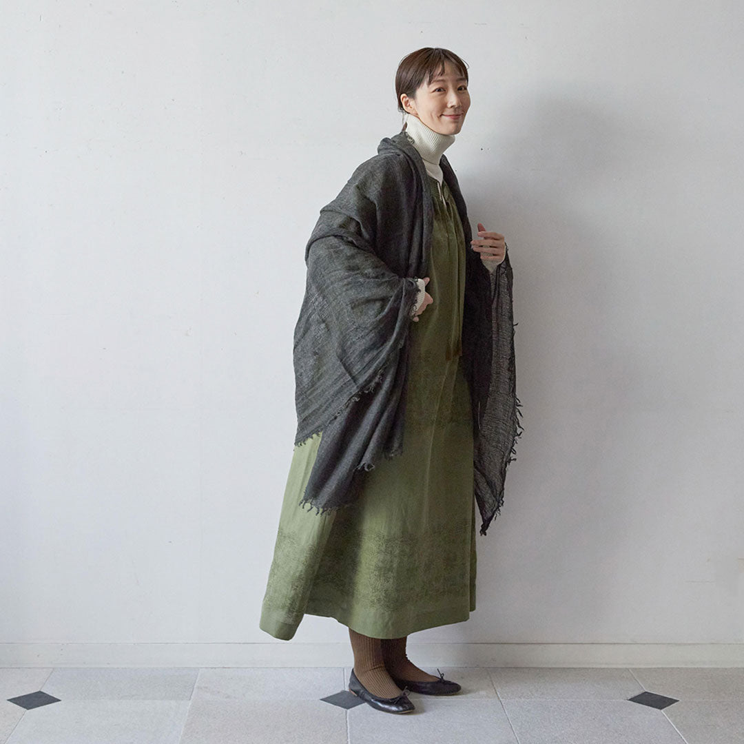 Botto Giuseppe カシミヤシルクストール 200×130