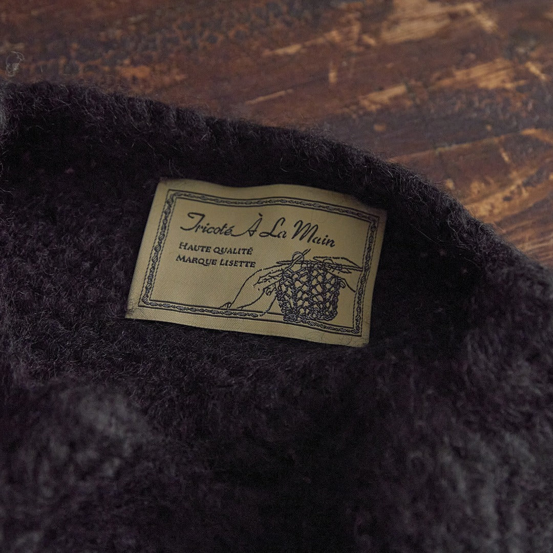 LISETTE 長袖セーター 美品　テオフィラ　プリュヌ LISETTE 長袖セーター 美品 テオフィラ プリュヌ LISETTE 長袖セーター