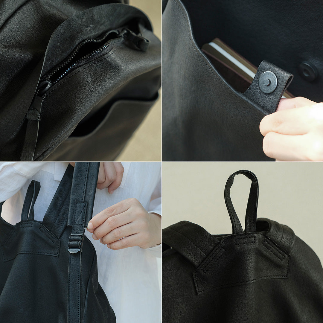 革なのに軽やか、大人のレザーリュック – Envelope - エンベロープ