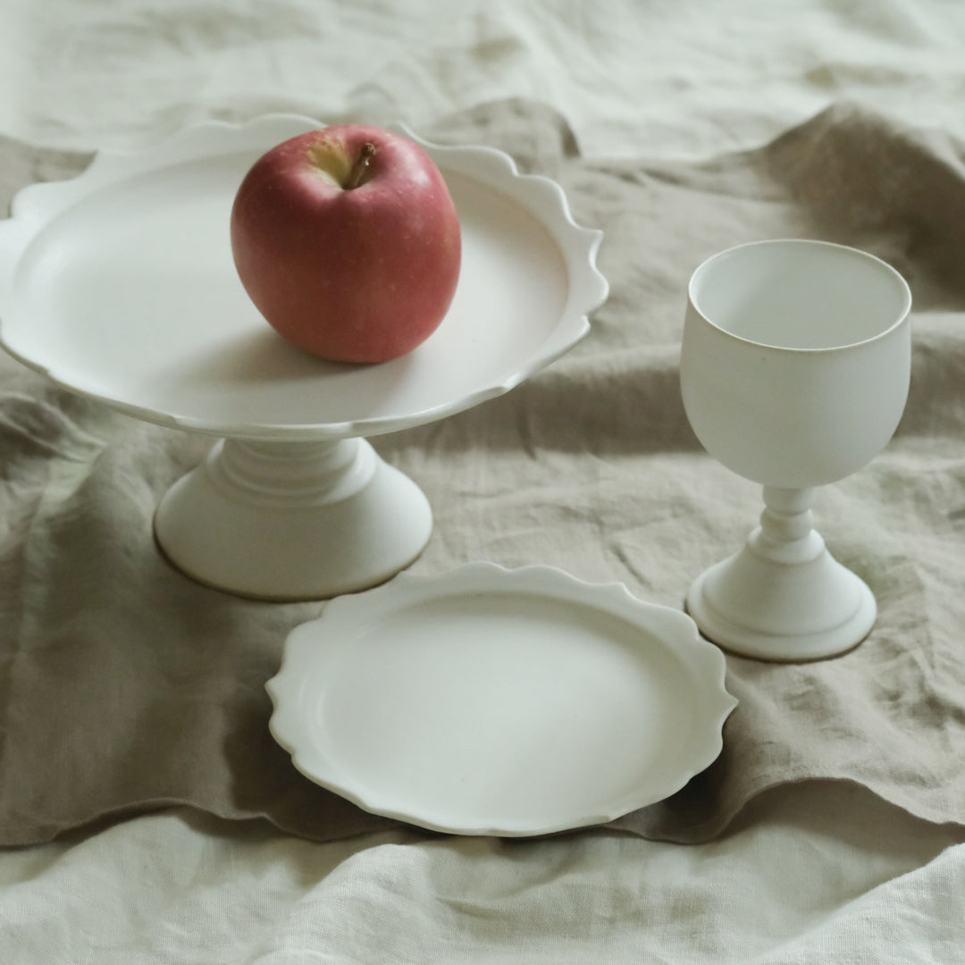 水谷ちえみ］リム皿 輪花 – Envelope - エンベロープオンラインショップ