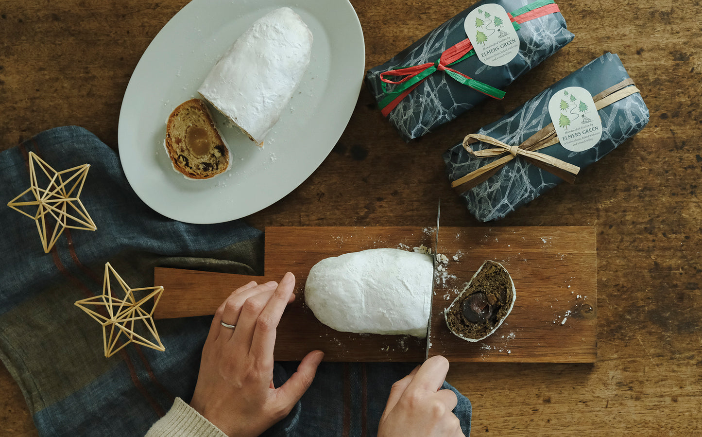 【受注商品】ほんのりスパイスが香る、ふたつのシュトレン（2025）