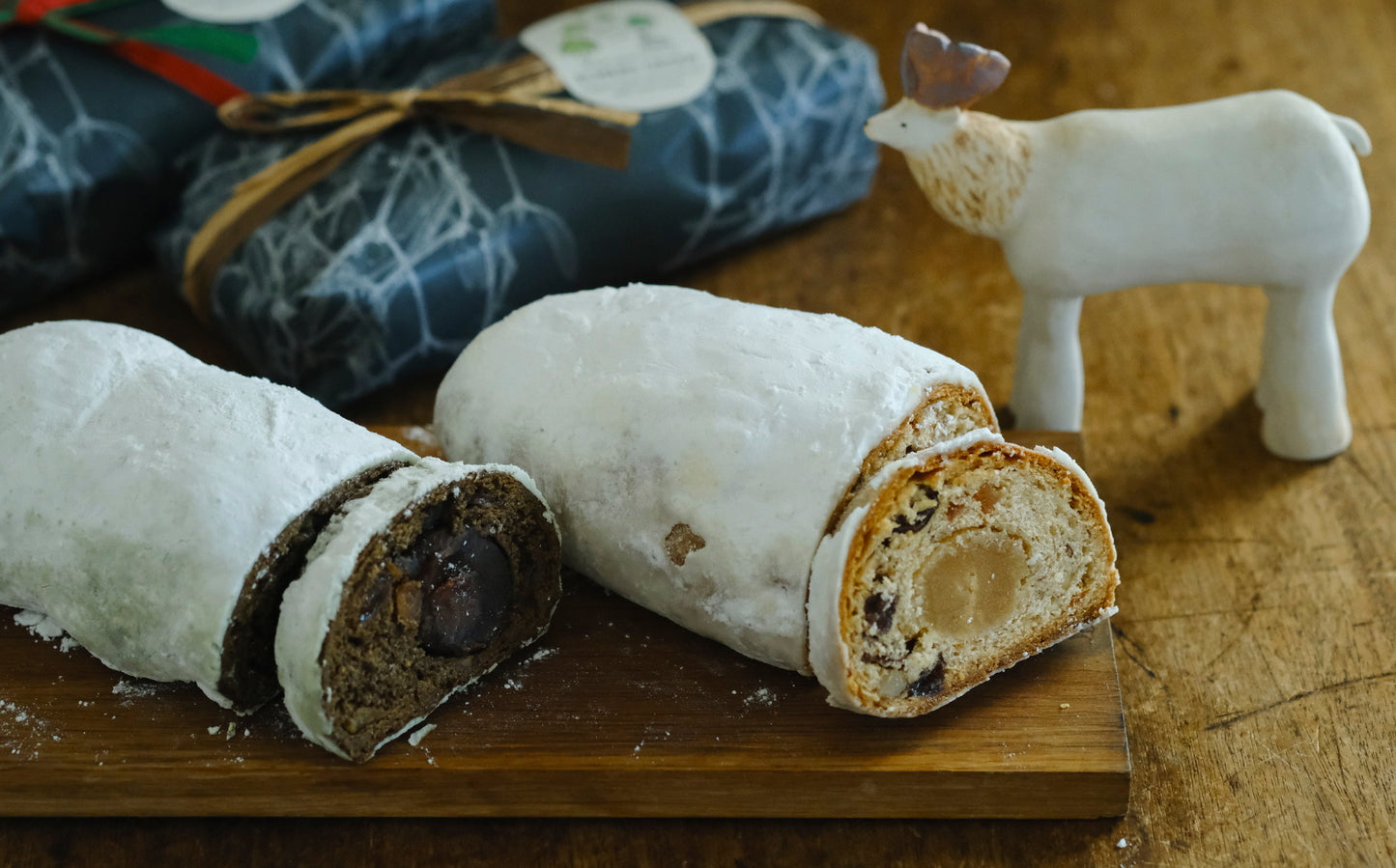 【受注商品】ほんのりスパイスが香る、ふたつのシュトレン（2025）