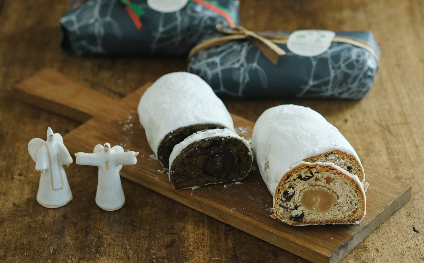 【受注商品】ほんのりスパイスが香る、ふたつのシュトレン（2025）