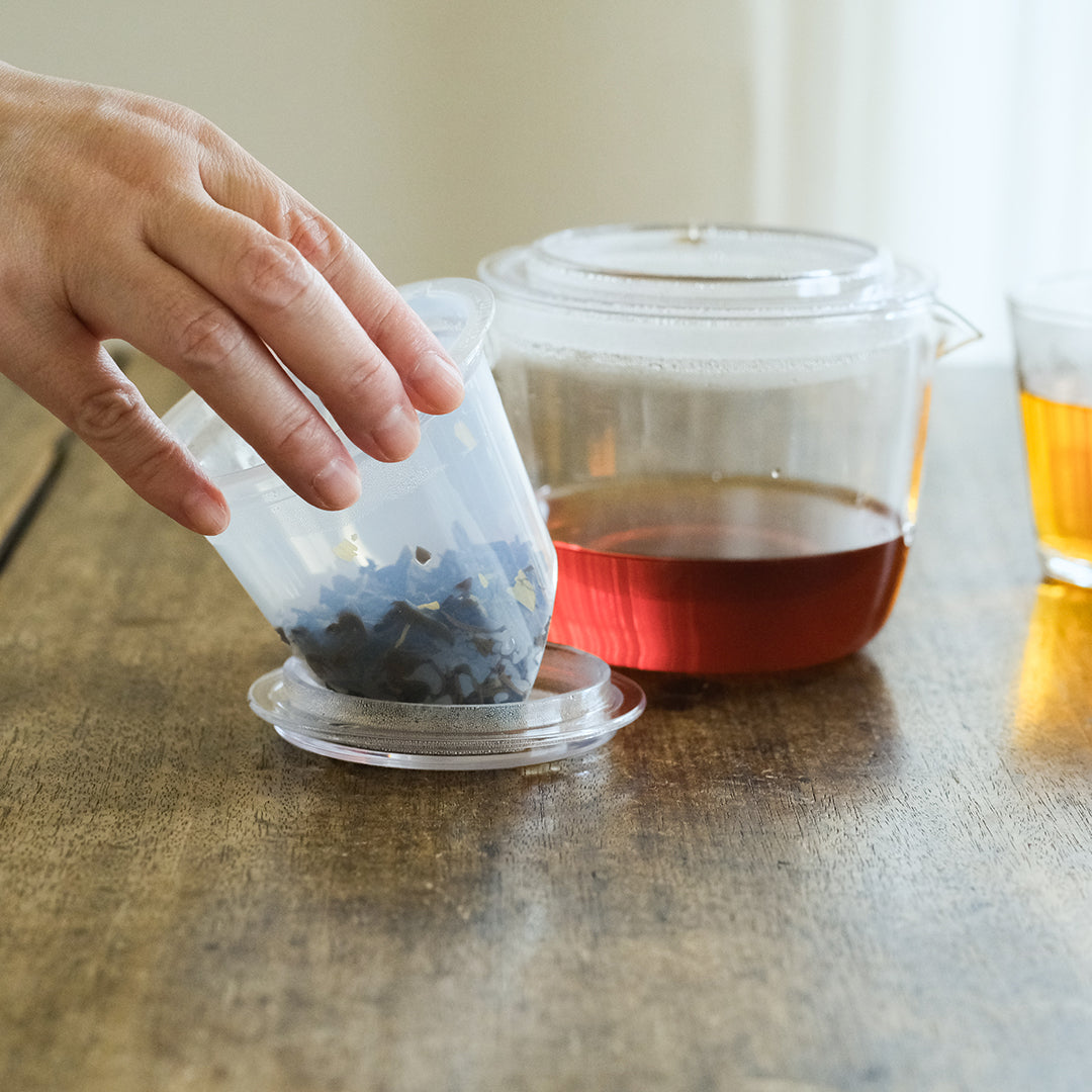 ［ヨシタ手工業デザイン室］耐熱ガラス　ティーポット