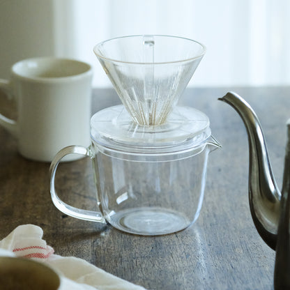 ［ヨシタ手工業デザイン室］耐熱ガラス　ティーポット