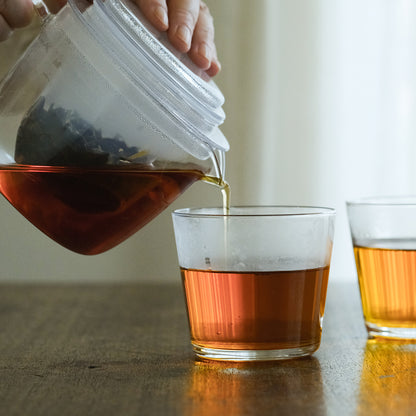 ［ヨシタ手工業デザイン室］耐熱ガラス　ティーポット