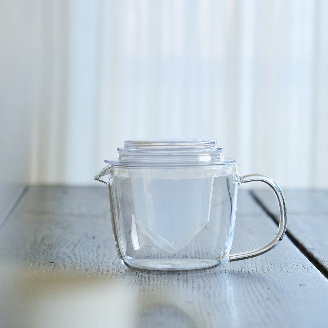 ［ヨシタ手工業デザイン室］耐熱ガラス　ティーポット