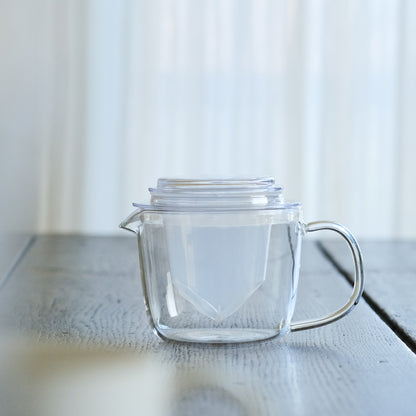 ［ヨシタ手工業デザイン室］耐熱ガラス　ティーポット