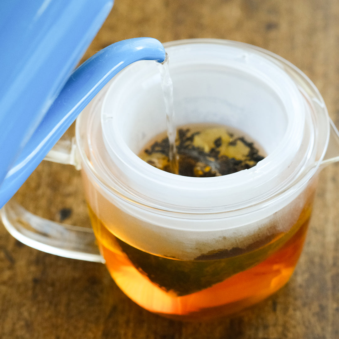 ［ヨシタ手工業デザイン室］耐熱ガラス　ティーポット