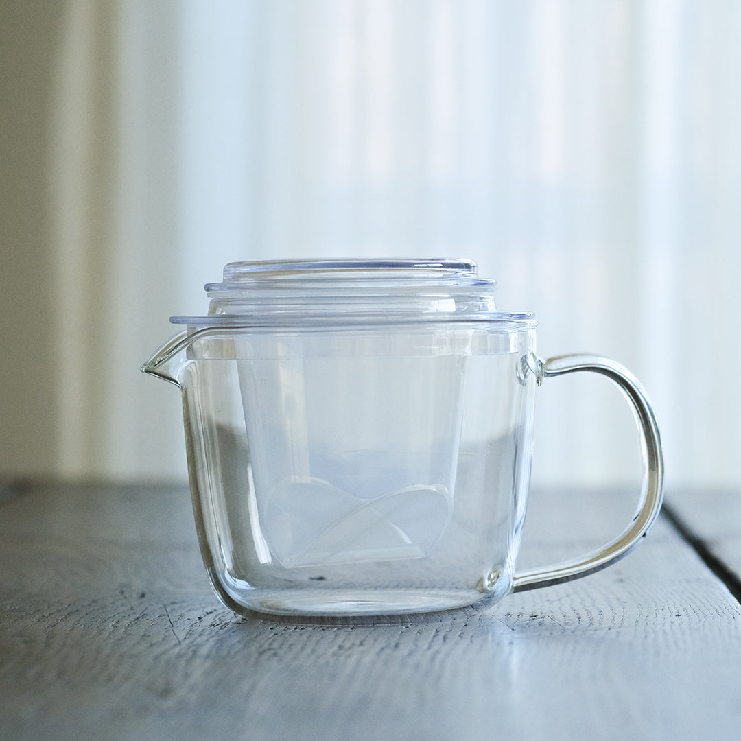 ［ヨシタ手工業デザイン室］耐熱ガラス　ティーポット