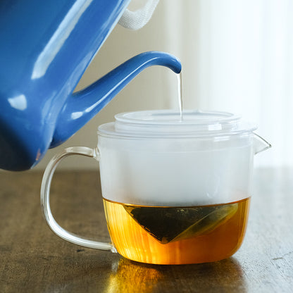 ［ヨシタ手工業デザイン室］耐熱ガラス　ティーポット