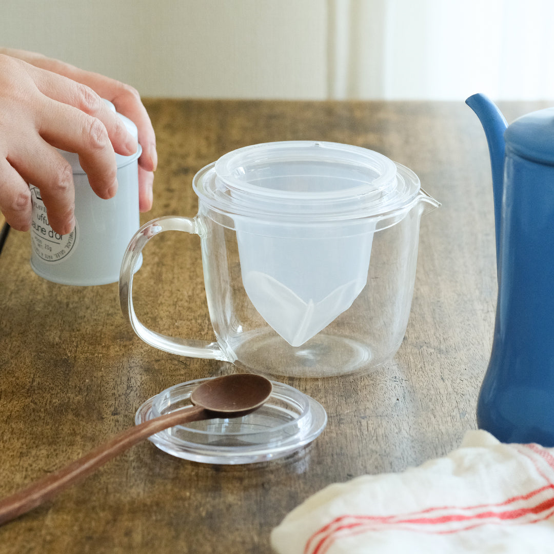 ［ヨシタ手工業デザイン室］耐熱ガラス　ティーポット