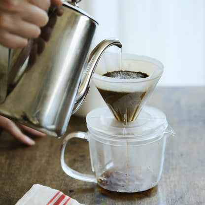 ［ヨシタ手工業デザイン室］耐熱ガラス　ティーポット