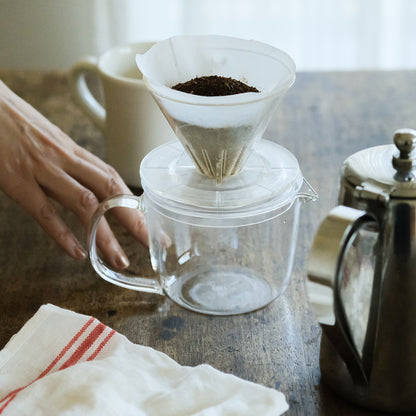 ［ヨシタ手工業デザイン室］耐熱ガラス　ティーポット