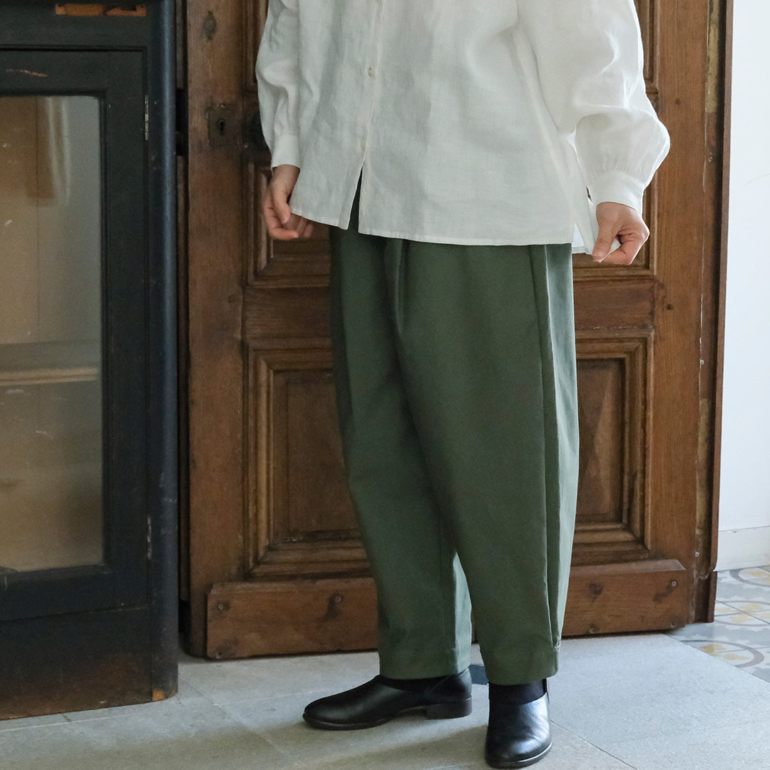 SALUÉ／【受注商品】エッグチノパンツ