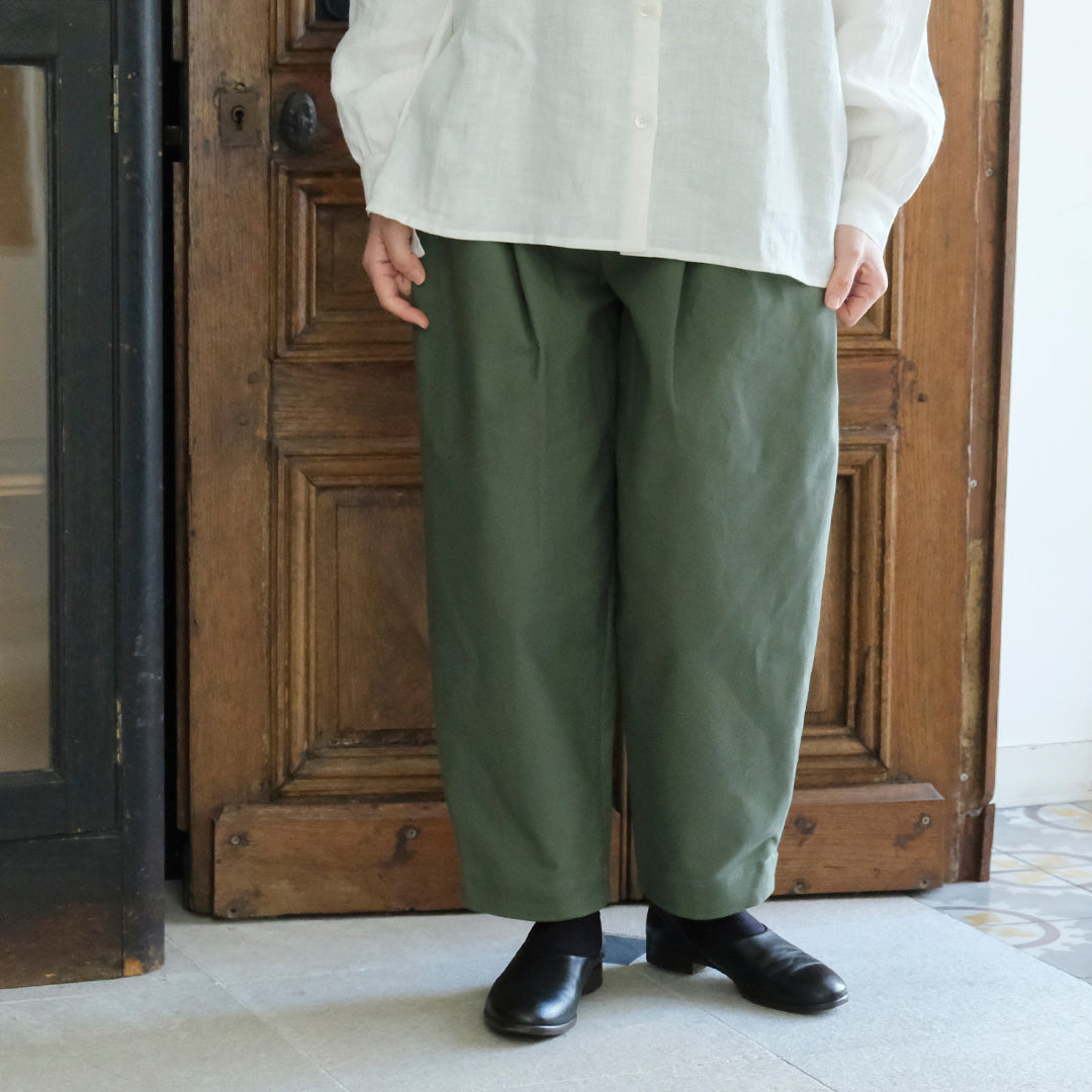 tabrikシルクカーゴパンツ サイドポケット tabrikシルクカーゴパンツ サイドポケット