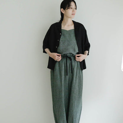 SALUÉ／ white labelリネンキャミソール