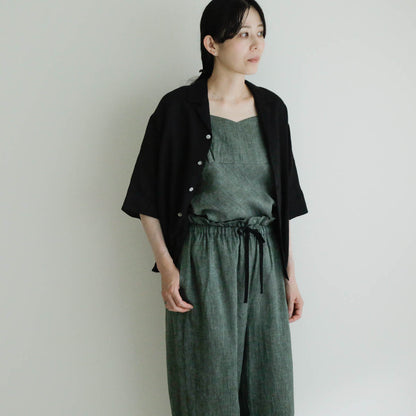 SALUÉ／ white labelリネンキャミソール