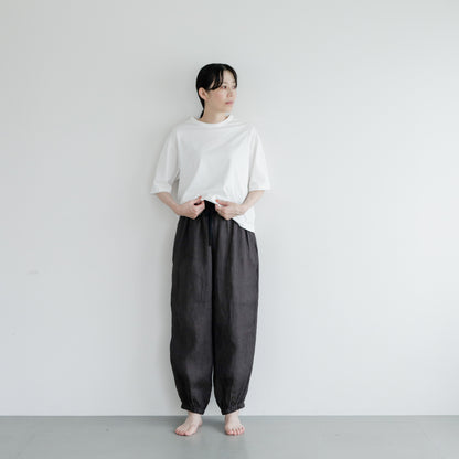 SALUÉ／white label リネンロングペティパンツ