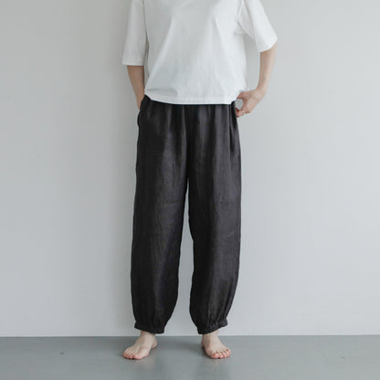 SALUÉ／white label リネンロングペティパンツ