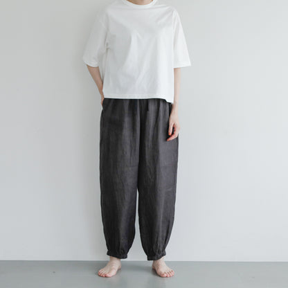 SALUÉ／white label リネンロングペティパンツ