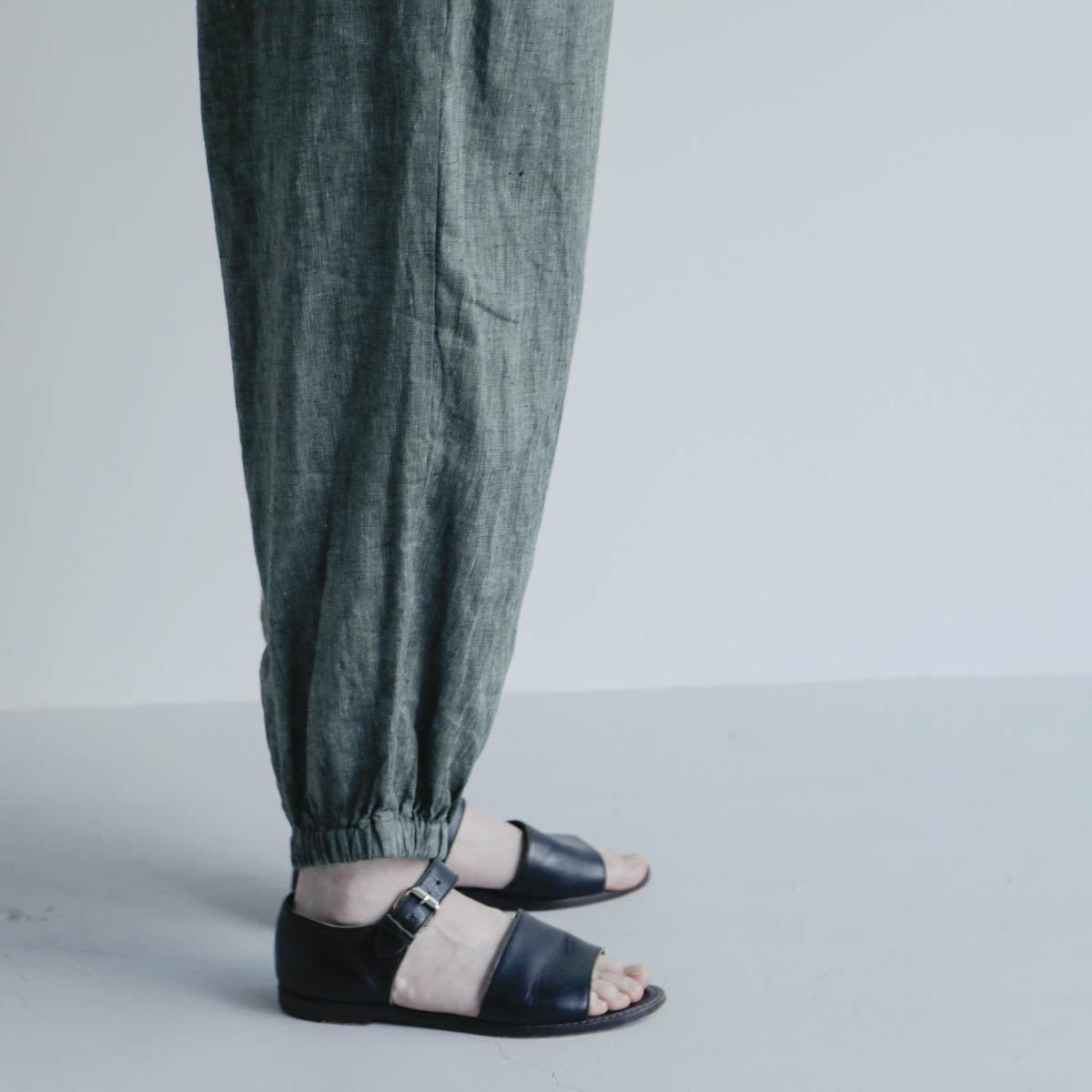SALUÉ／white label リネンロングペティパンツ